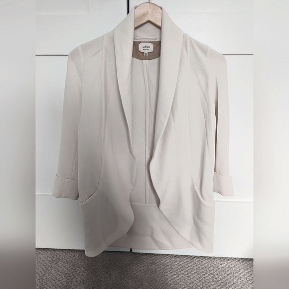 Wilfred Free Chevalier creamy white blazer sz 00 - Picture 1 of 5